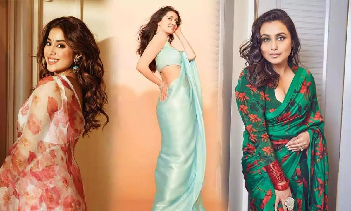 Sari inspiration from March-born Bollywood actresses