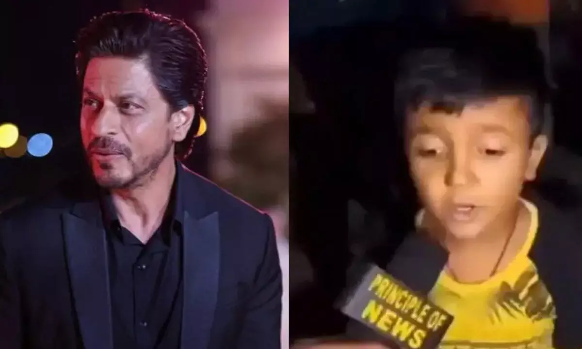 Watch The Trending Video Of A Little Boy Imitating Shah Rukh Khan