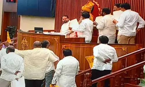 Tussle in Assembly turns into mini battle