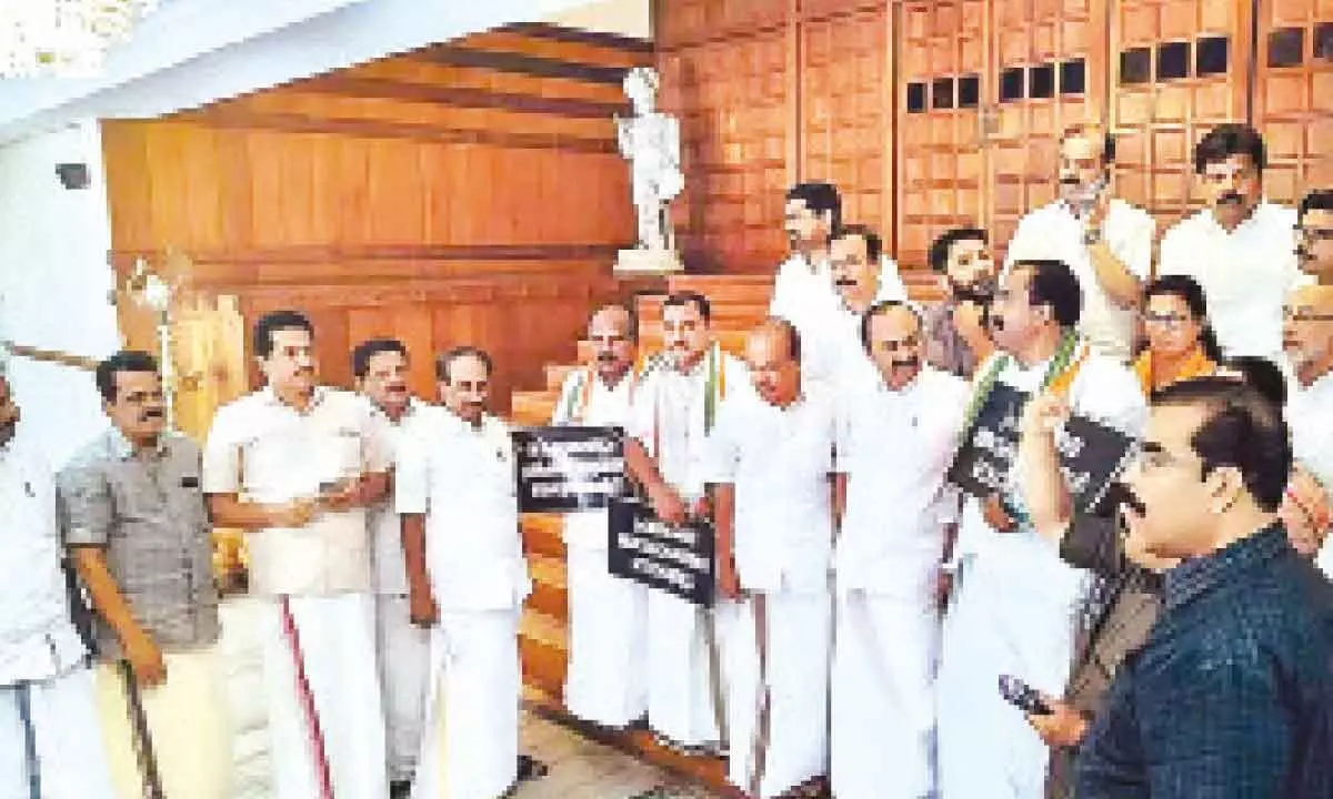 Kerala Assembly adjourned sine die amid opposition stir