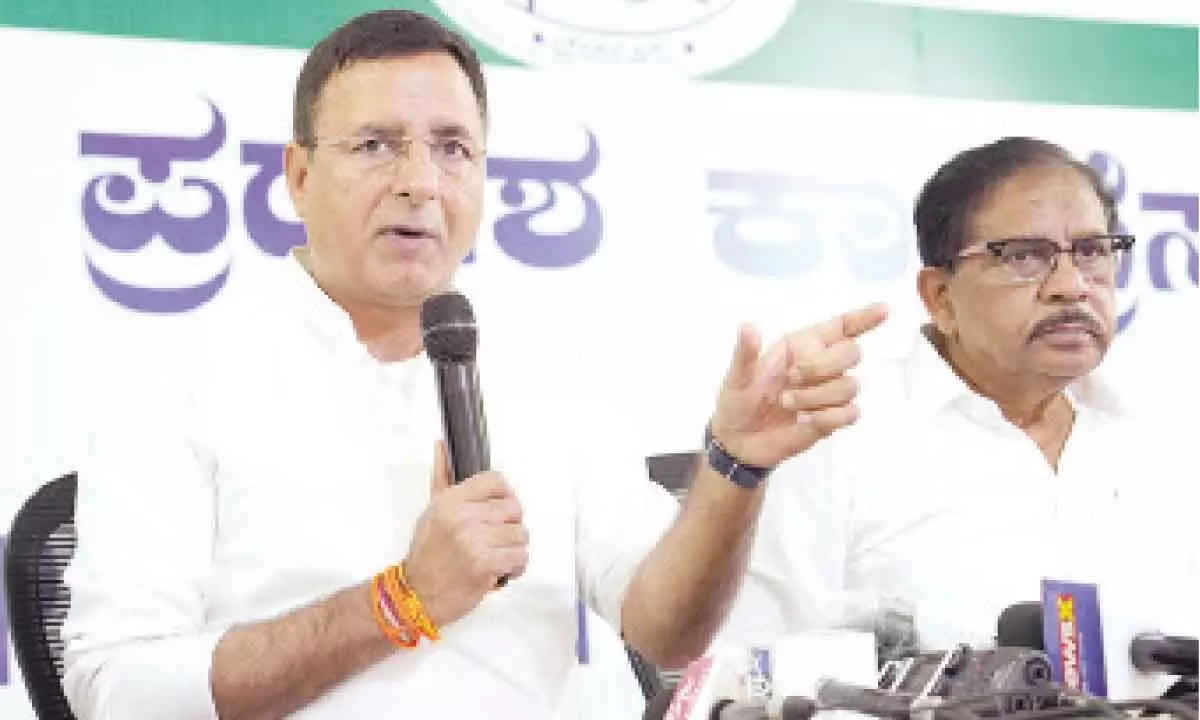 PM leveraging elections with government projects: Surjewala