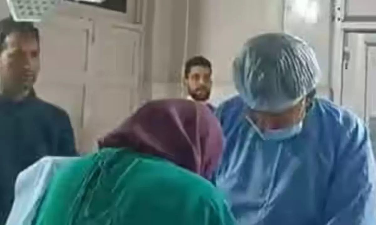 Doctors Successfully Deliver Baby In Kashmir Among Violent Tremors