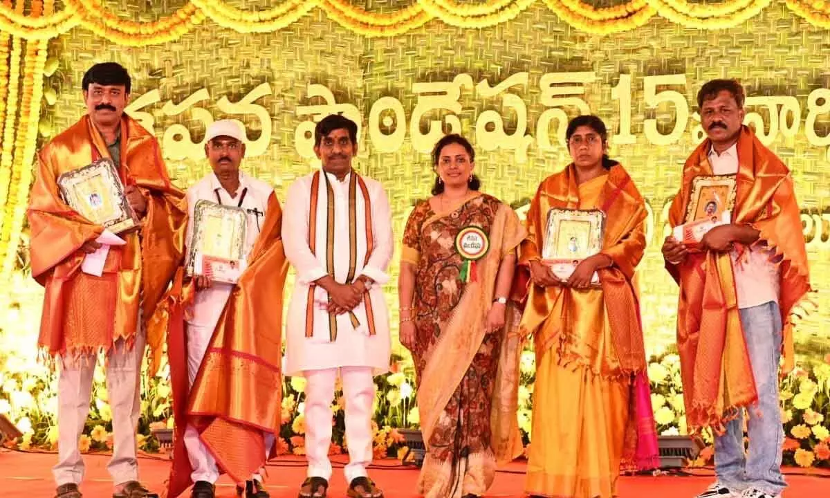 Tapana Foundation presents Ugadi Seva awards