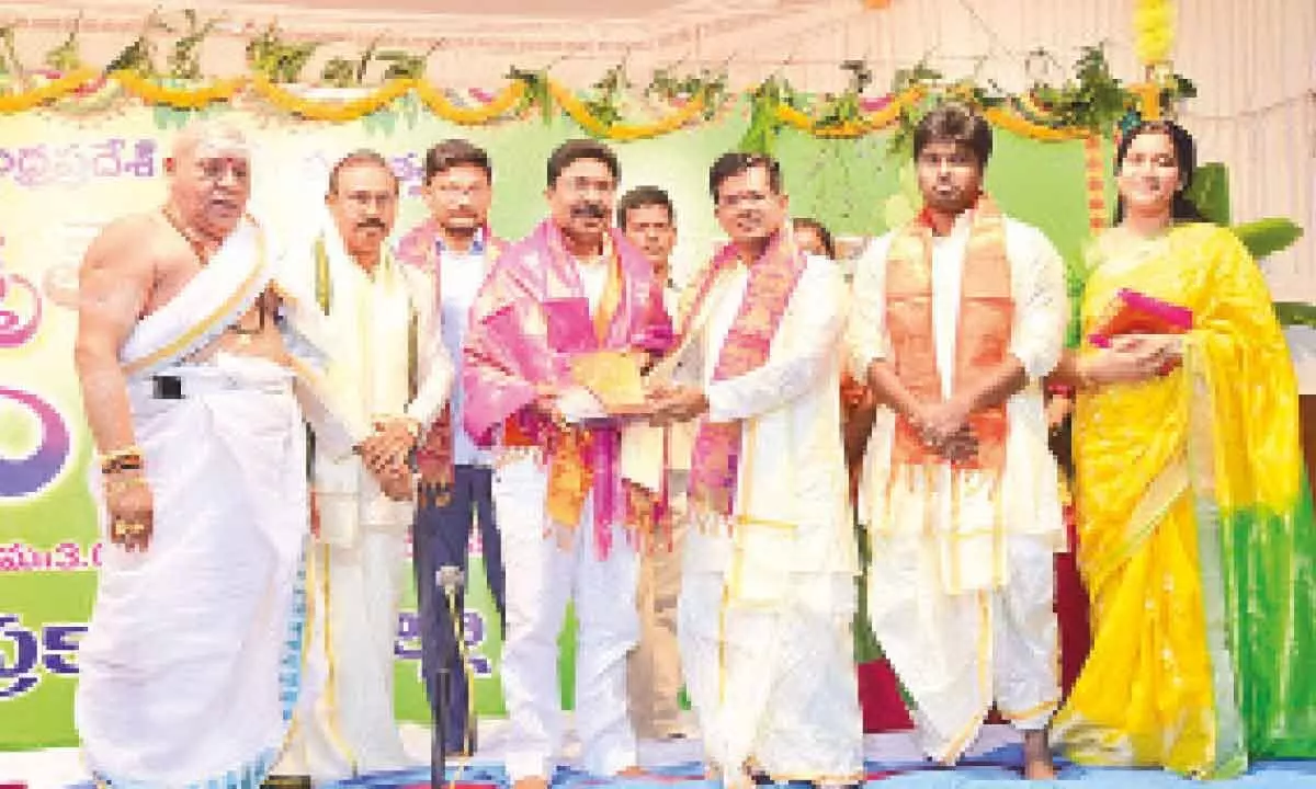 Minister attends Ugadi celebrations