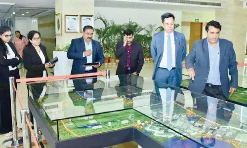 Singapore Consul General Edgar Pang at Sri City on Tuesday