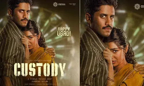 Naga Chaitanya and Krithi Shetty’s Custody movie will hit the theatres on 12th May, 2023!