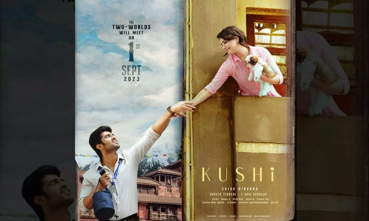 Samantha and Vijay’s Kushi movie will hit the theatres on 1st September 2023!
