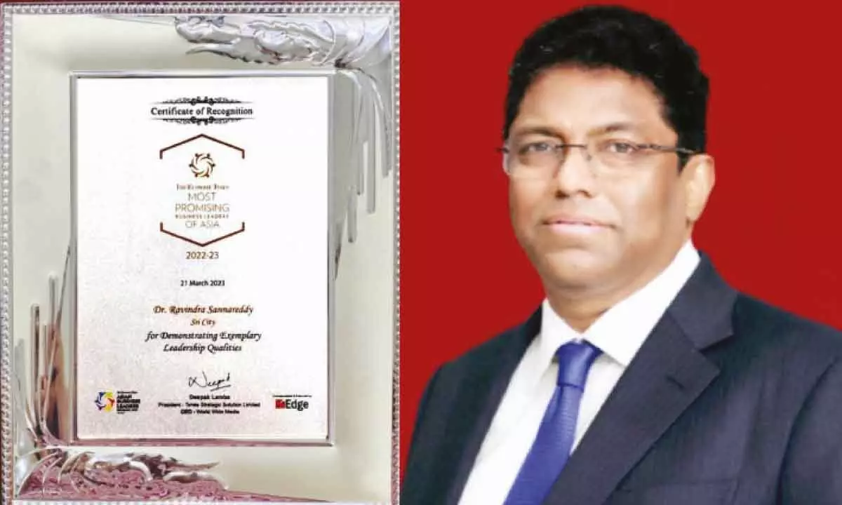 Sri City MD bags Most Promising Business Leader of Asia Award