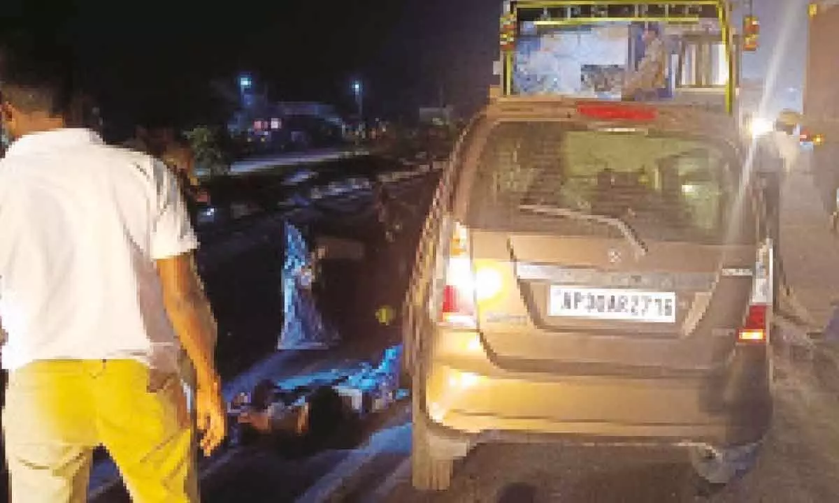Two killed in a road accident