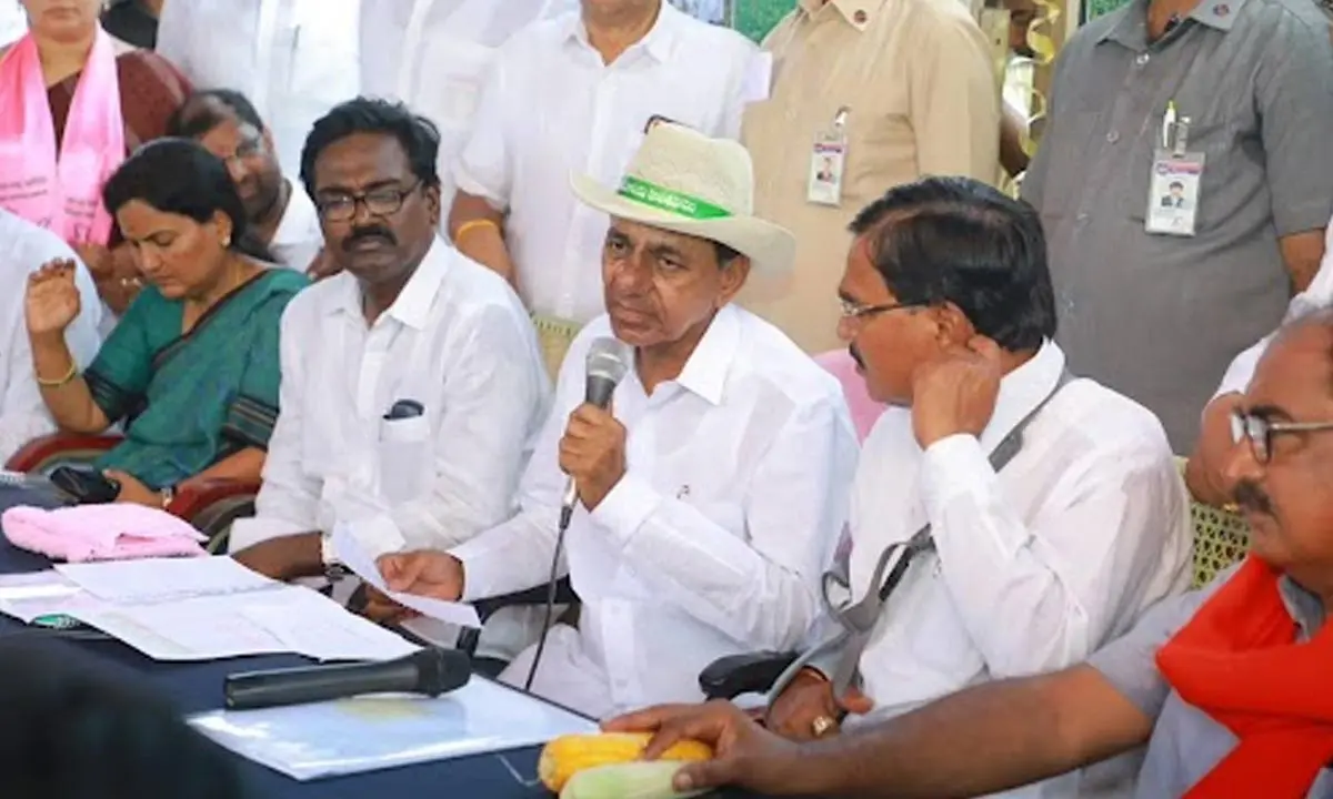 CM KCR announced Rs.200 crore compassion for crop damages