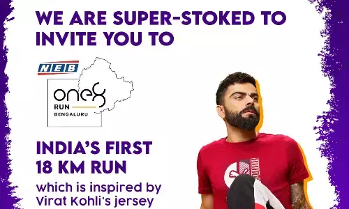 Virat Kohli to flag off India’s first 18-km run in Bengaluru
