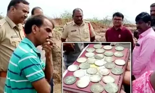 Nizam era silver coins found in Karimnagar
