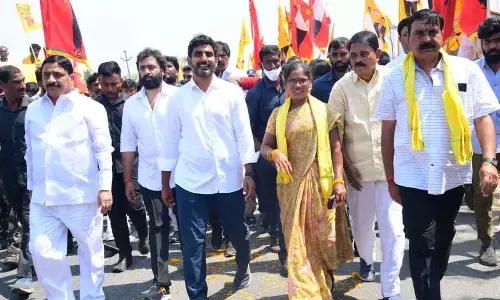Jagan destroyed transport sector, alleges Lokesh