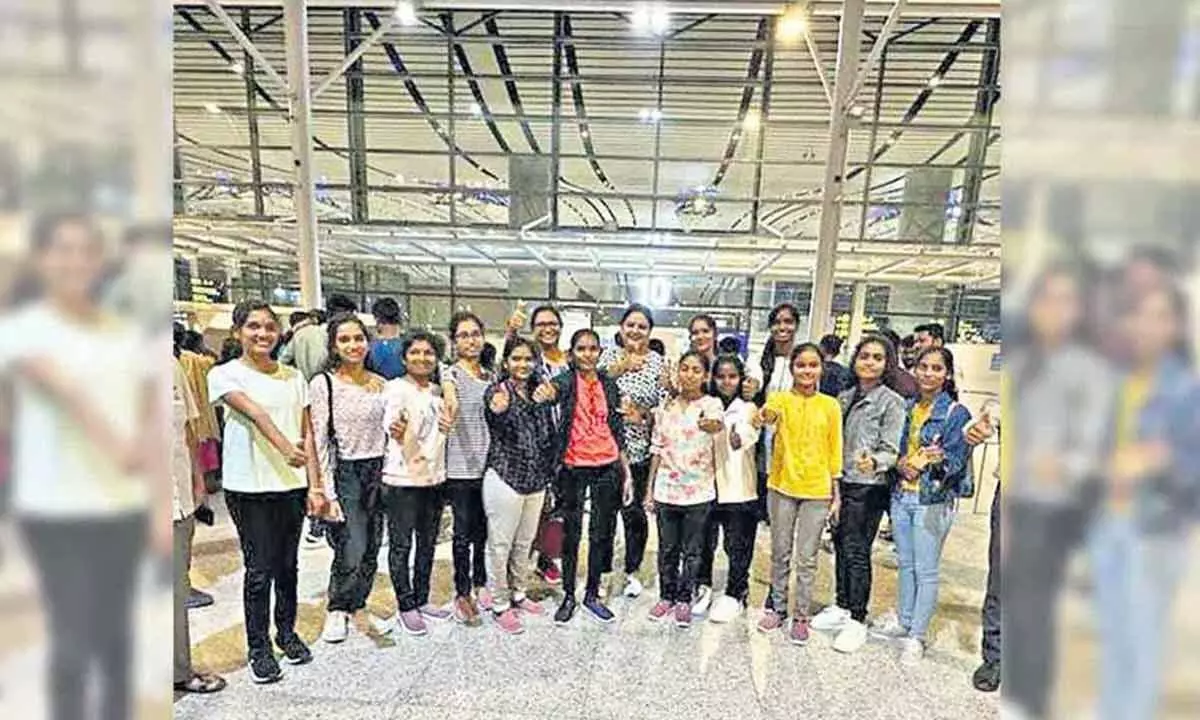 15 government degree students fly to UK for study tour