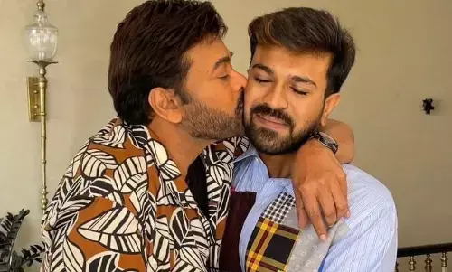 Chiranjeevis Heartfelt Birthday Post for Son Ram Charan Shows Fatherly Love