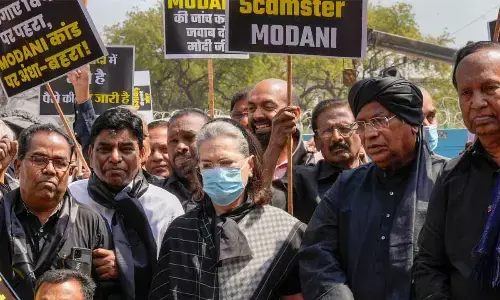 TMC, BRS and SP take part in agitation: Black Monday In Parliamant