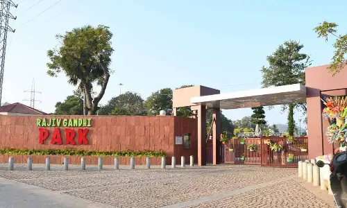 Renovated Rajiv Gandhi Park in Vijayawada  Photo: Ch Venkata Mastan