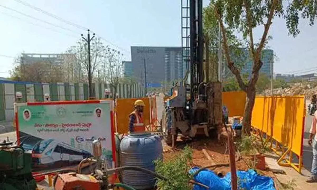 Hyderabad: Soil testing commences for airport Metro