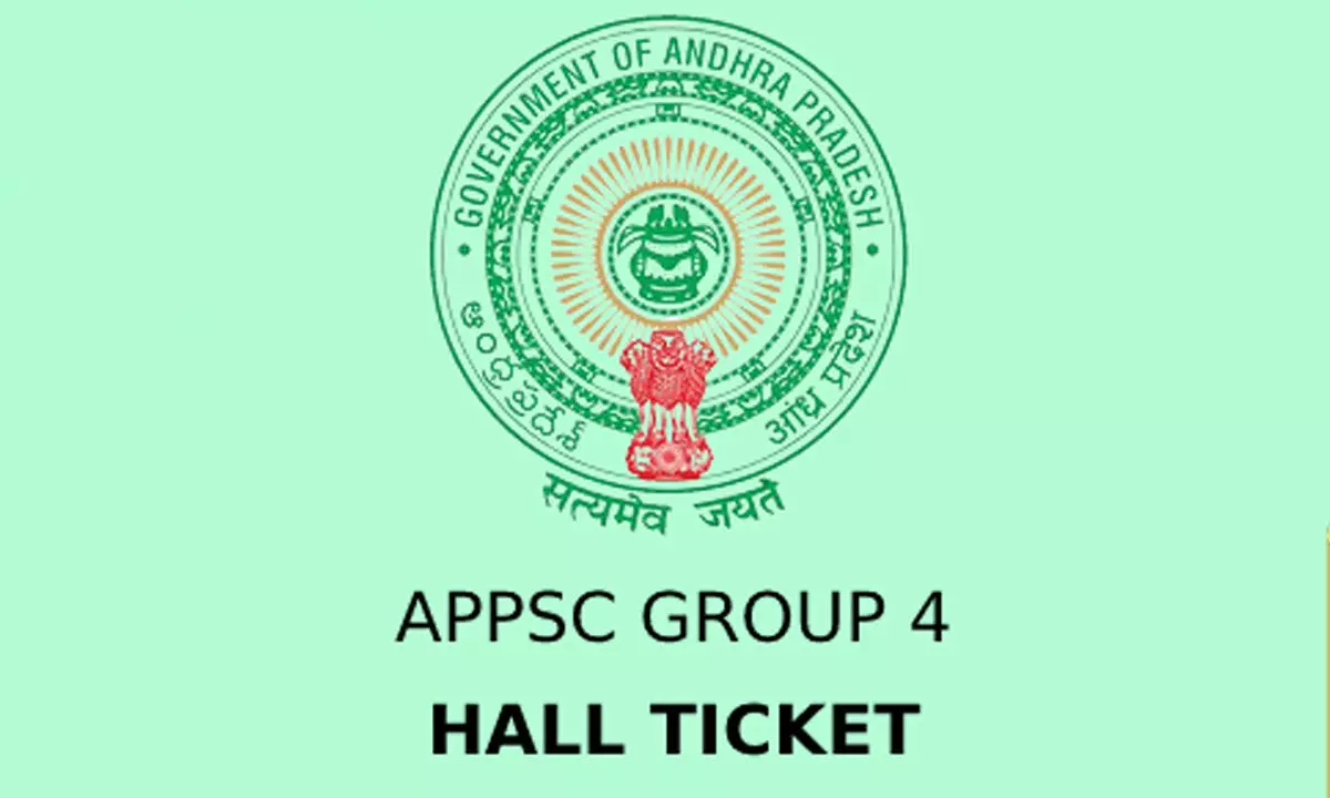 APPSC Group 4 Mains examination hall tickets released, exam on April 4