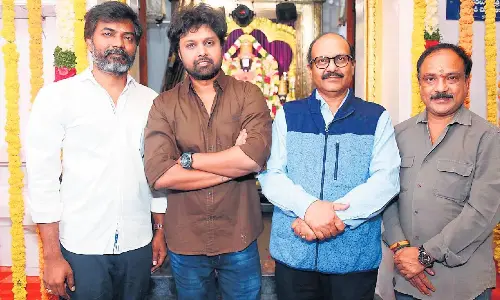 Actor Uday Shankar signs new film with Sriram Movies banner: Pooja ceremony kicks off production