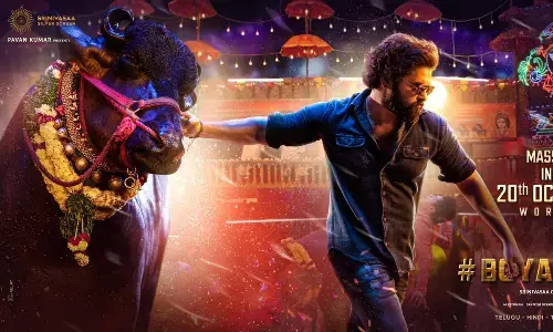 Ram Potheneni and Boyapati Sreenu’s action entertainer will hit the theatres on 20th October, 2023 on the occasion of the Dussehra festival!