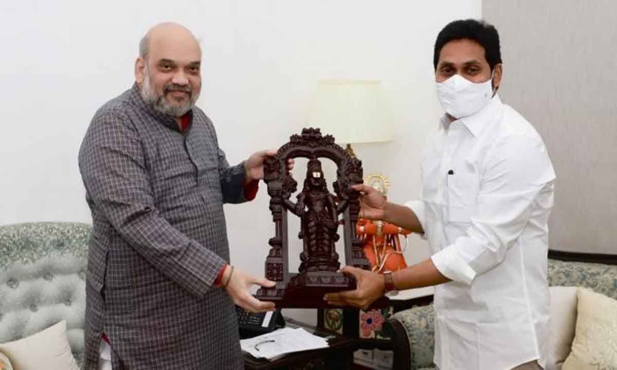 New Delhi Cm Ys Jagan Meets Amit Shah