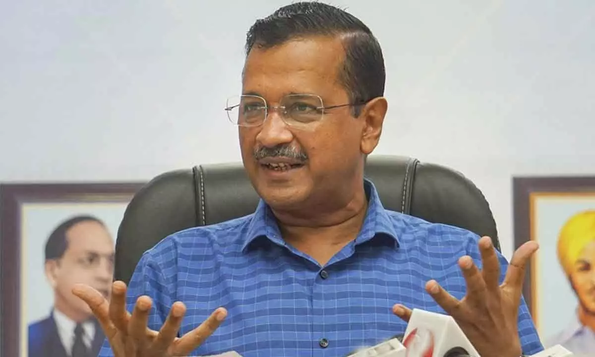 New Delhi: ED, CBI have brought all corrupt in one party: Kejriwal