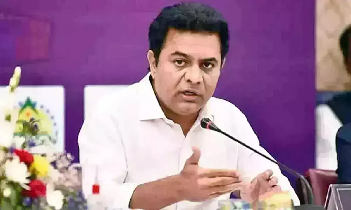 Telangana IT and MA&UD Minister KT Rama Rao