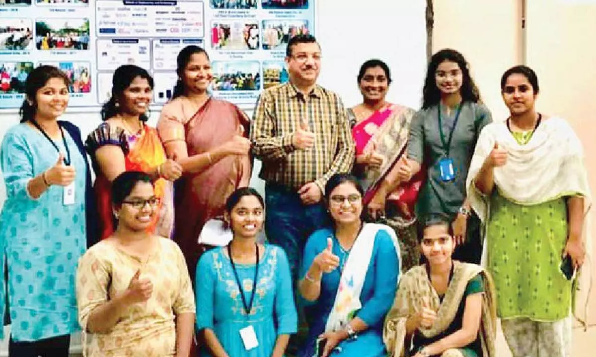 Tirupati: 7 SPMVV students get placement at Orange Business Service