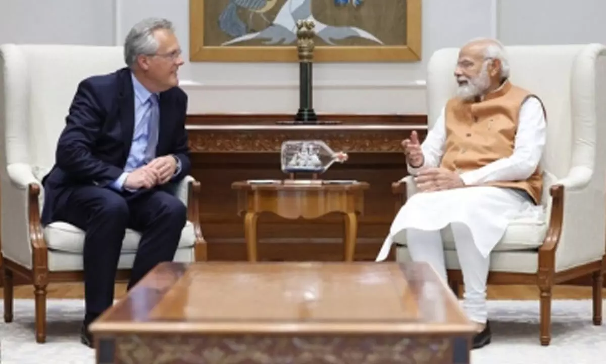 NXP Semiconductors CEO Kurt Sievers meets PM Modi