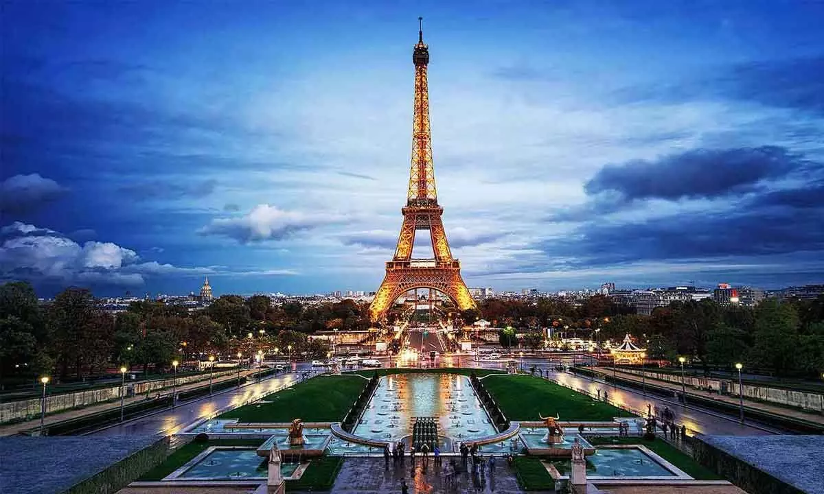 Eiffel Tower opens