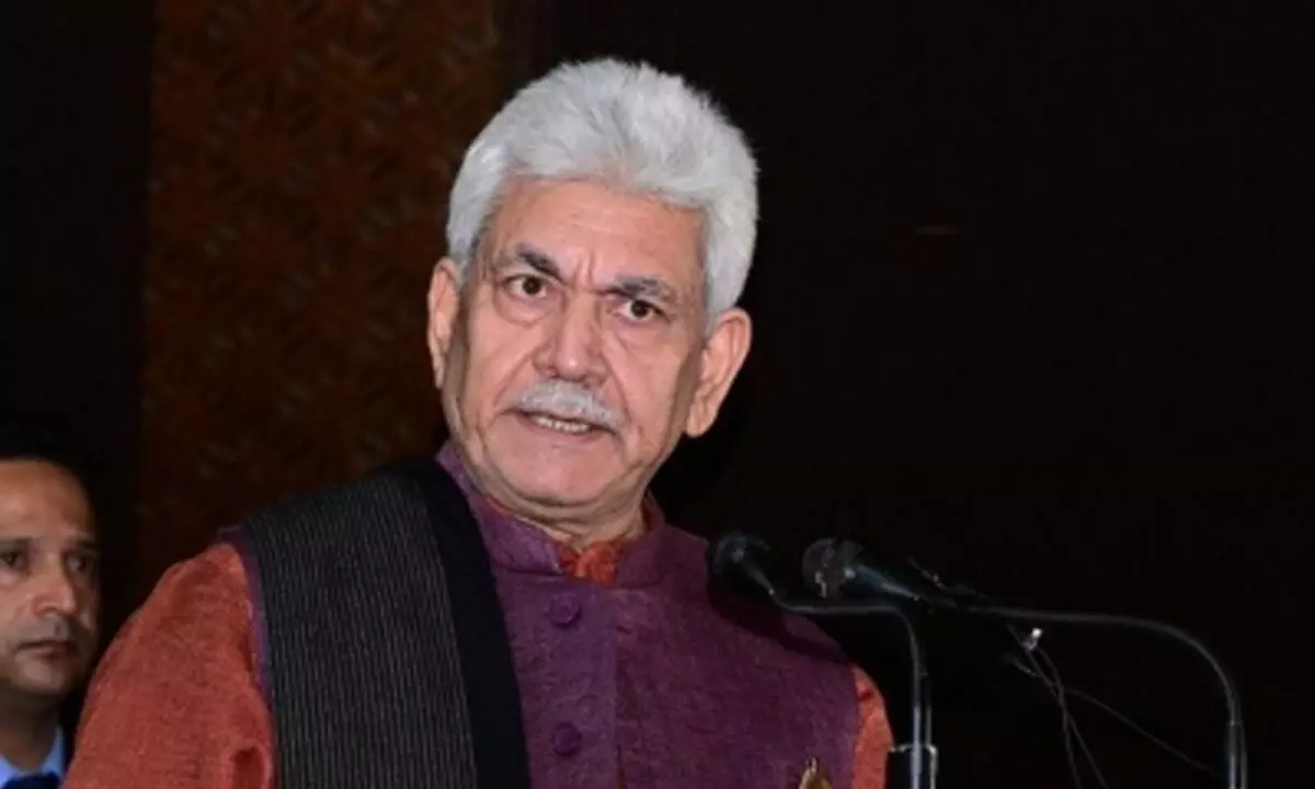 Jammu and Kashmir Lt Governor Manoj Sinha