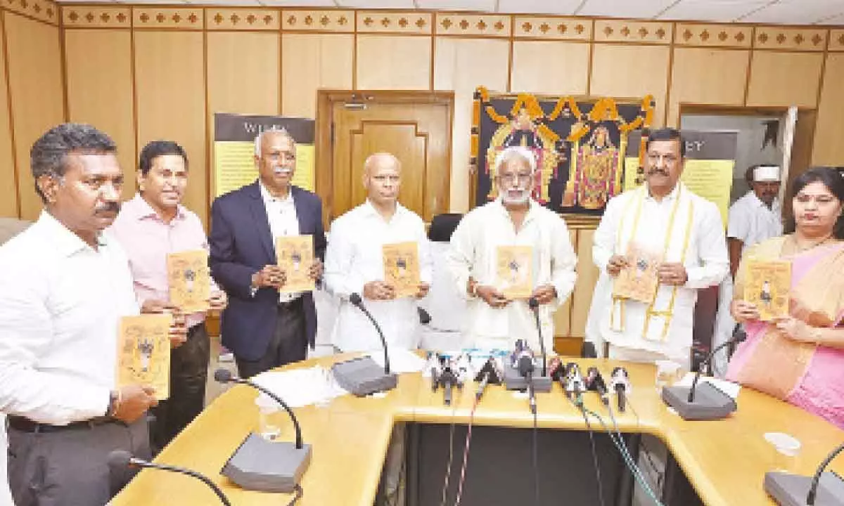 Tirupati: Book on Worlds largest pilgrimage centre released