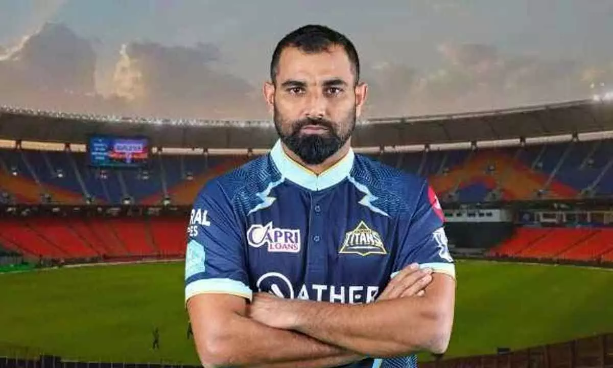 Gujarat Titans pacer Mohammed Shami completes 100 wickets in IPL