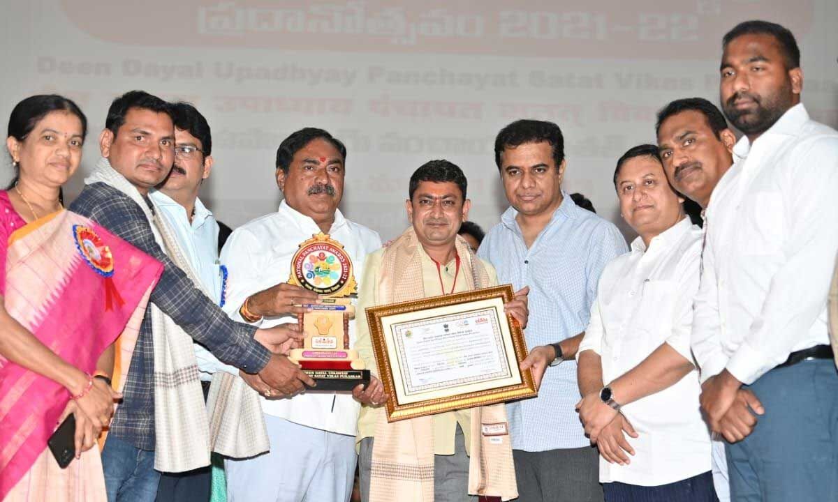 TS turns a trailblazer in rural development: KTR