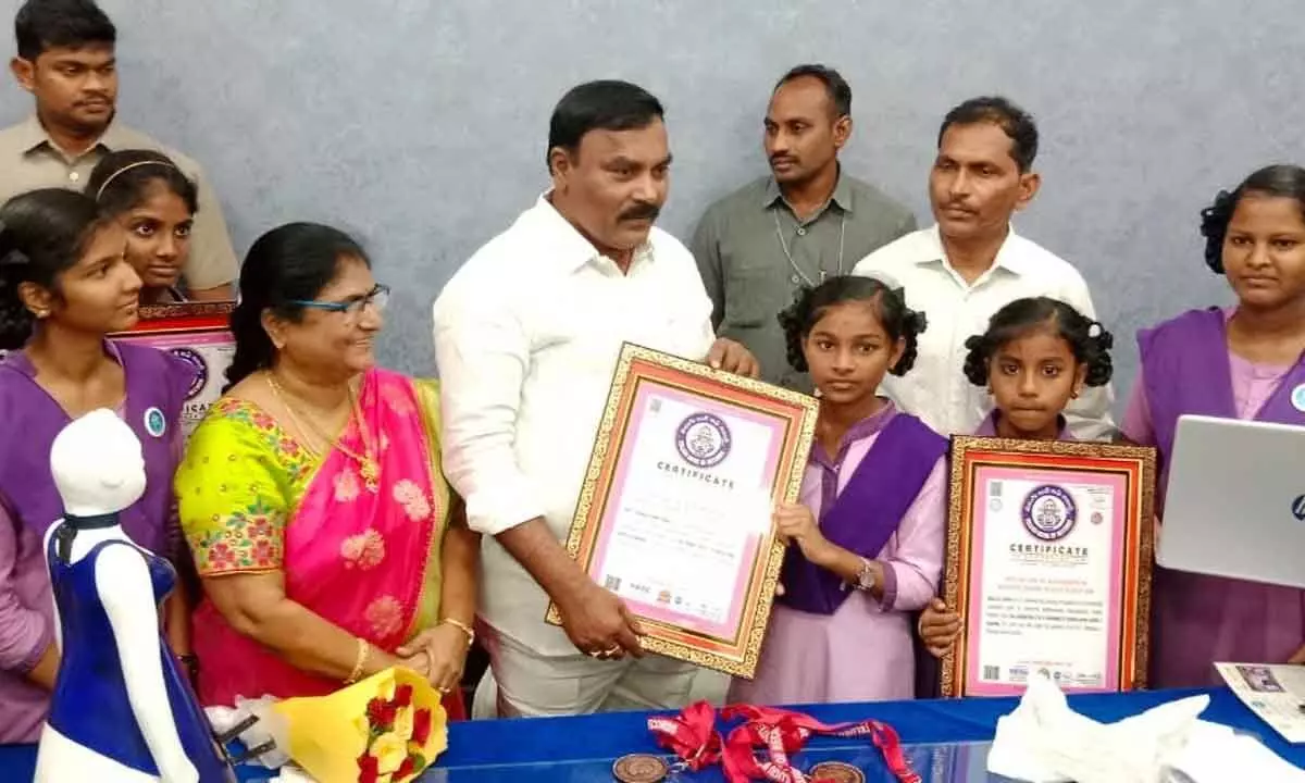 Visakhapatnam: Gurukulam girls make Vizag proud
