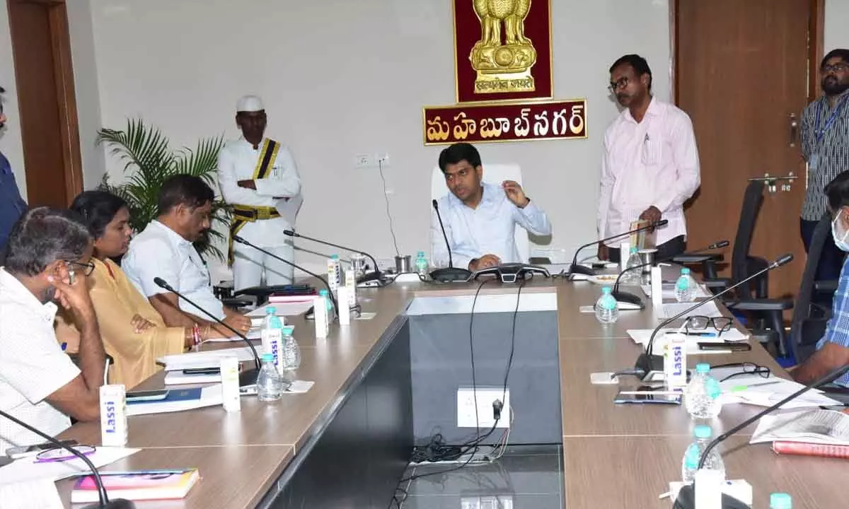 Mahabubnagar: Clear applications on time, Collector directs industries dept officials