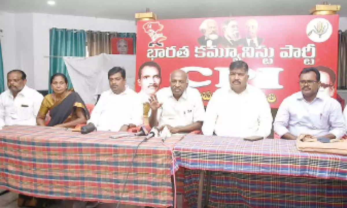 Tirupati: Left parties to launch stir against Central, state govts