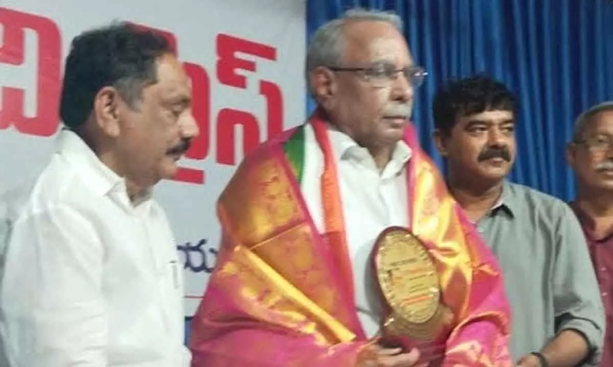 Vijayawada: Democracy is in danger in the country: KVP