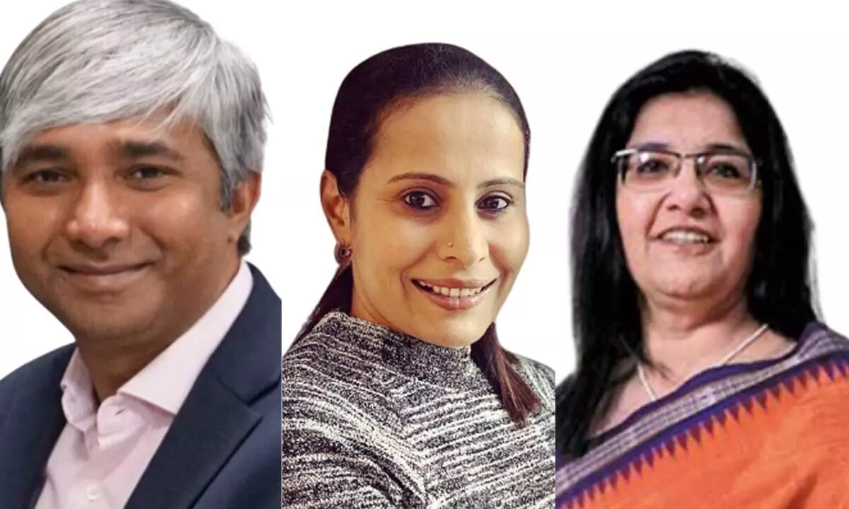 Dr Markandeya Gorantla, Kavitha Iyer Rodrigues and Padmaja Ruparel