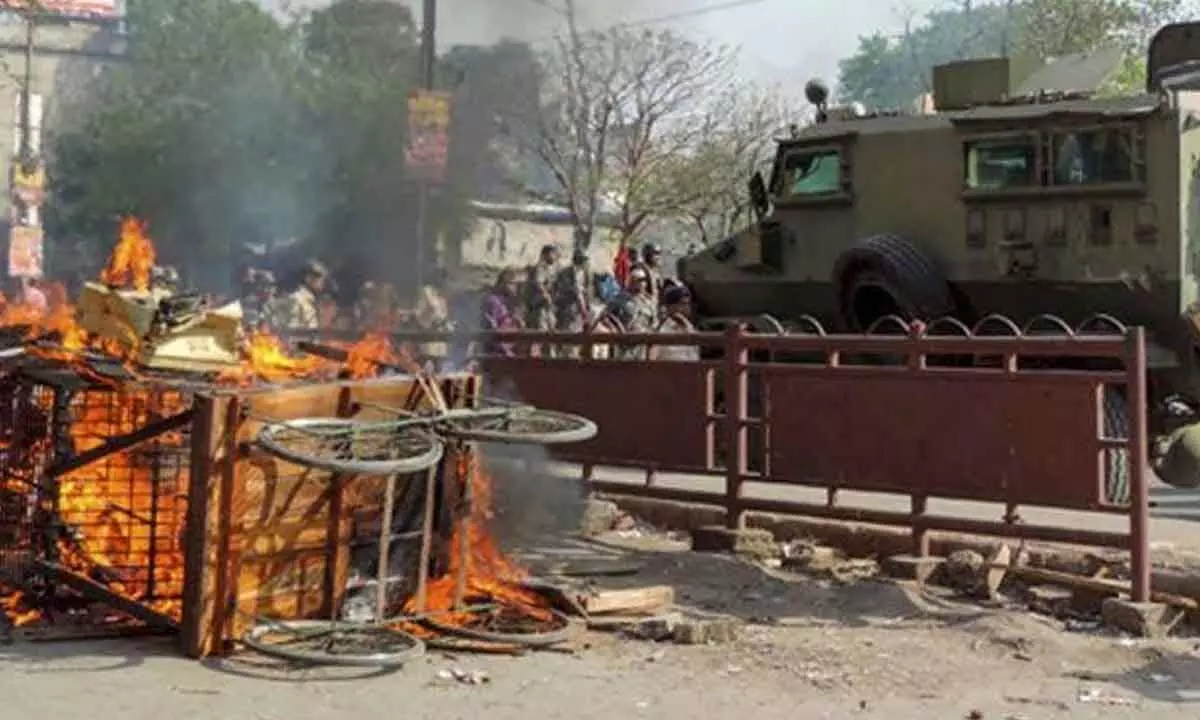 Communal clashes in Bihar, many places