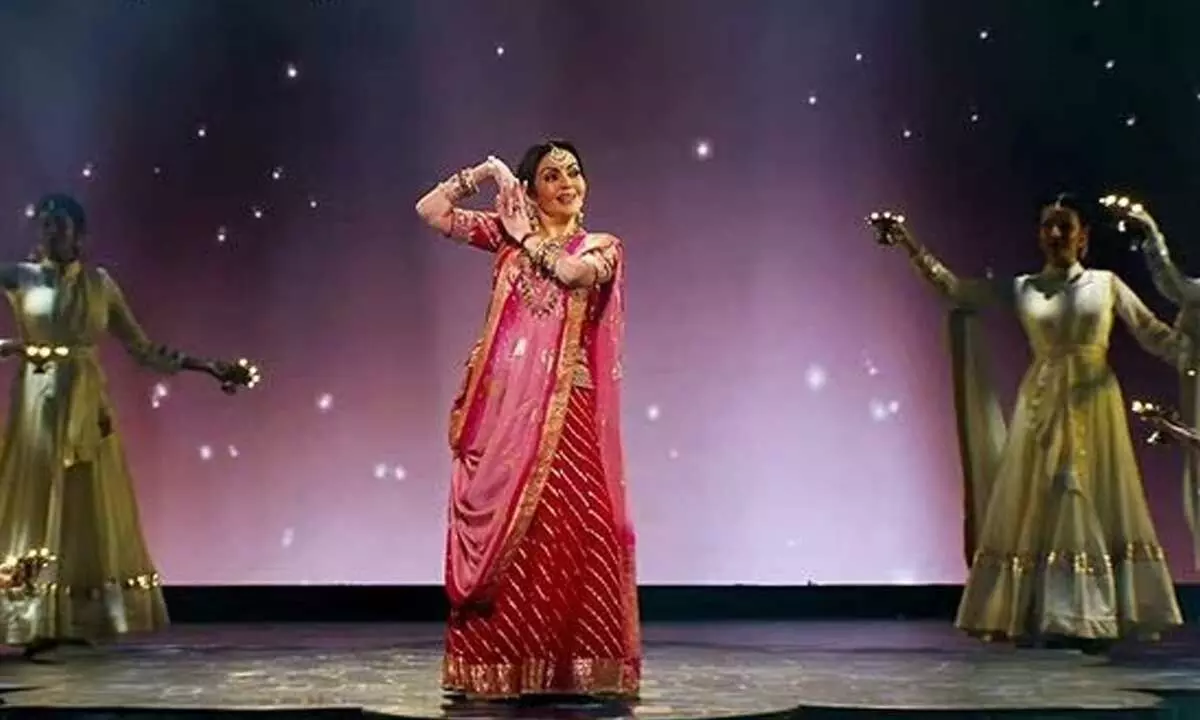 NMACC Gala: Nita Ambani Steals The Show With Her Spectacular Bharatanatyam Performance