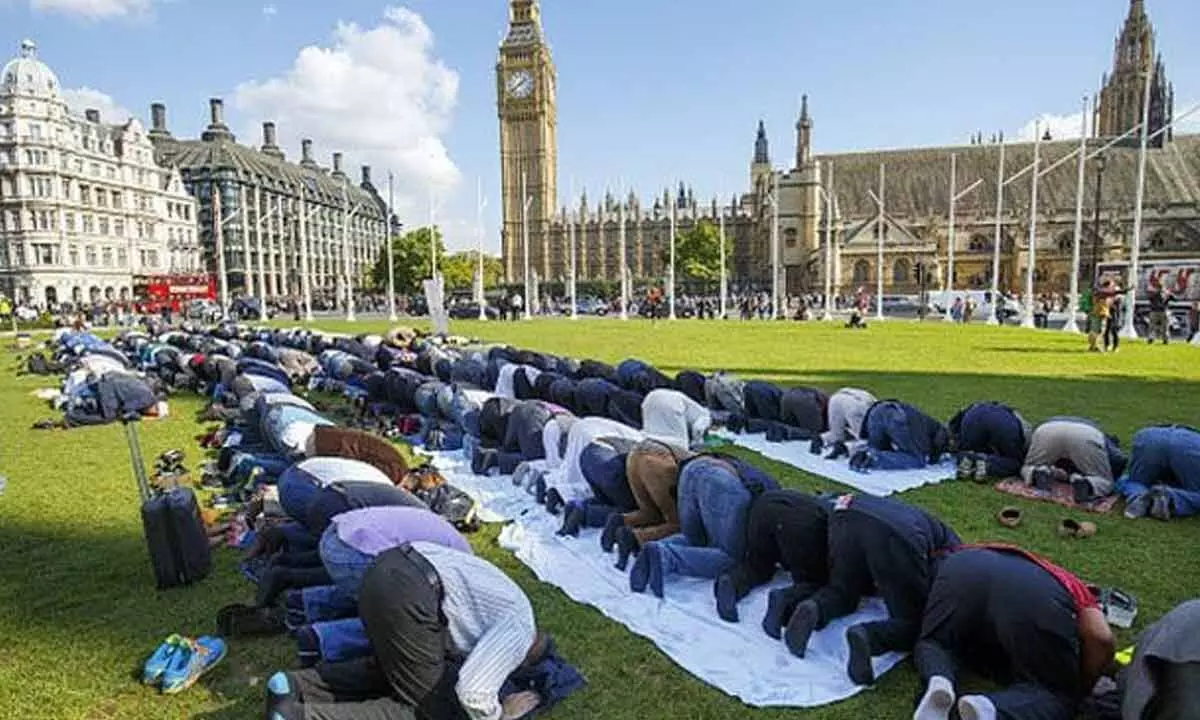 British Muslims striding ahead