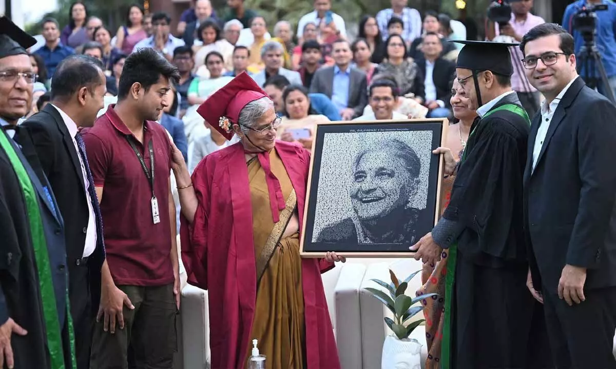 Always do what you are passionate about in life: Sudha Murthy Always do what you are passionate about in life: Sudha Murthy