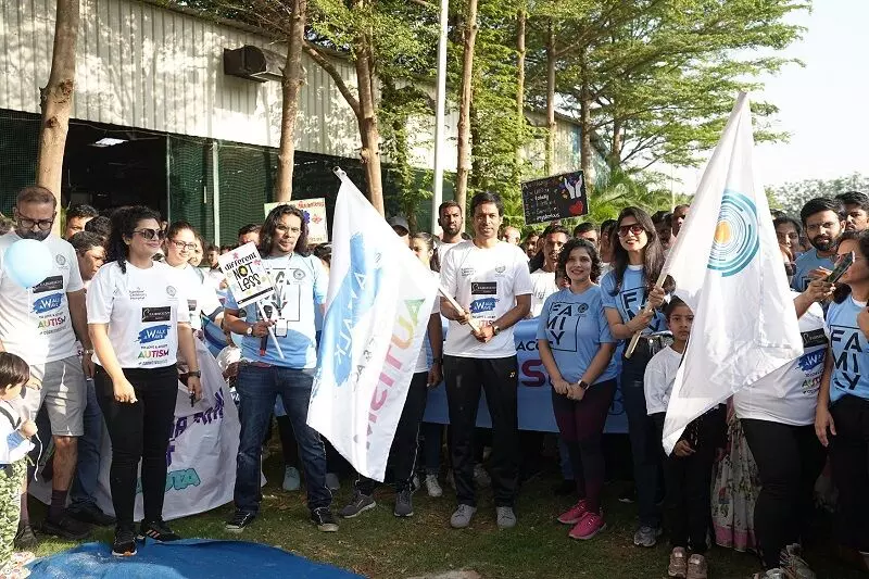 Rainbow Childrens Hospital in association with NGO organises a 2k walk to spread awareness of Autism in children