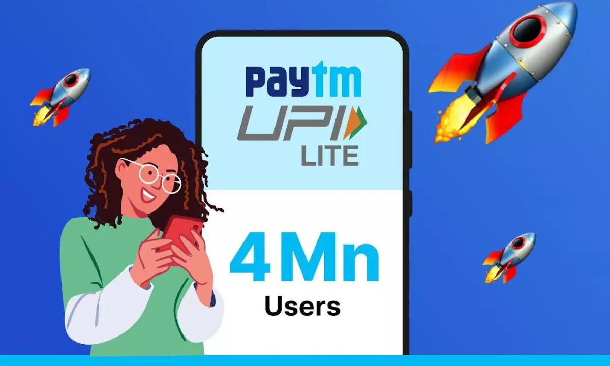 Paytm UPI Lite crosses 4 million users with 10 million transactions