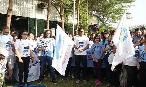 Rainbow Childrens Hospital in association with NGO organises a 2k walk to spread awareness of Autism in children