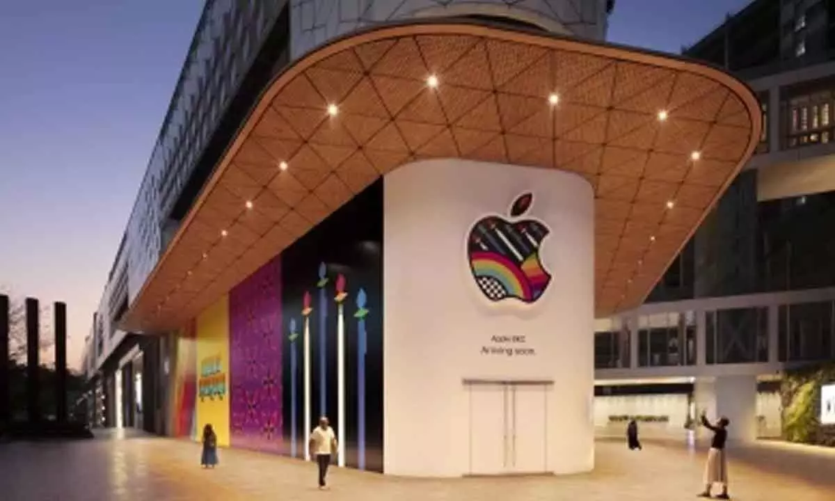 Apple reveals 1st glimpse of its retail store in India