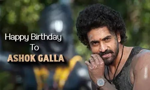 Ashok Galla Announces His Second Movie And Shares An Action Glimpse On The Occasion Of His Birthday