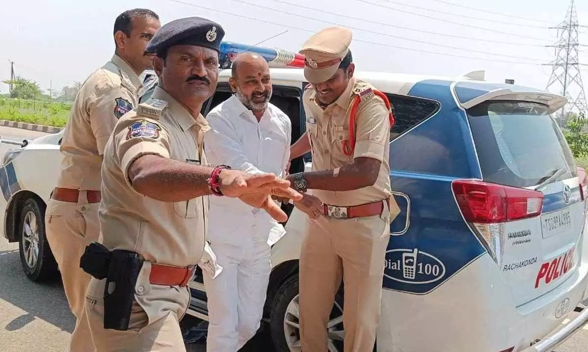 Bandi Sanjay Kumar gets bail in Papergate